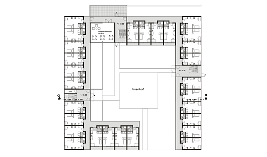 Grundriss Regelgeschoss